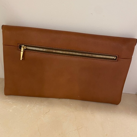 Super soft leather clutch. - Picture 2 of 6